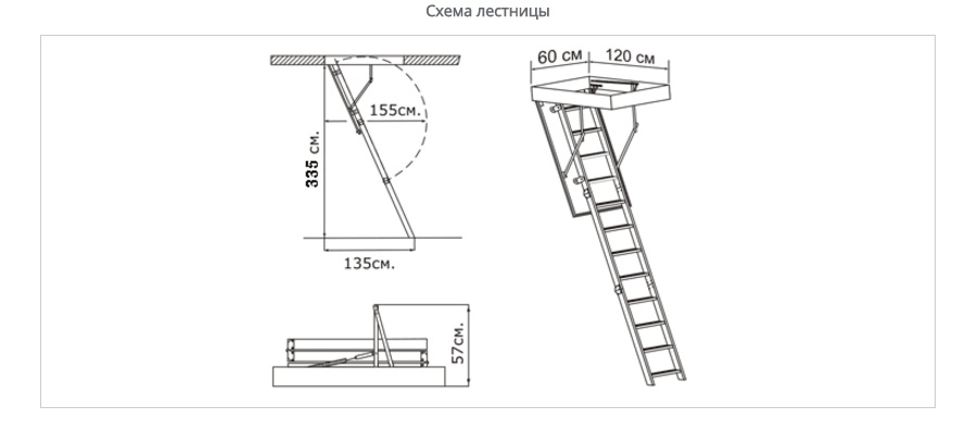 Чердачные лестницы трансформеры своими руками 13